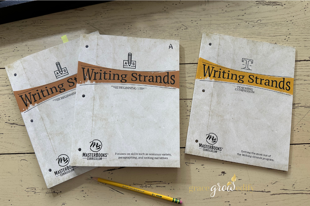 Master Books Writing Strands for 6th Grade Language Arts Homeschool 