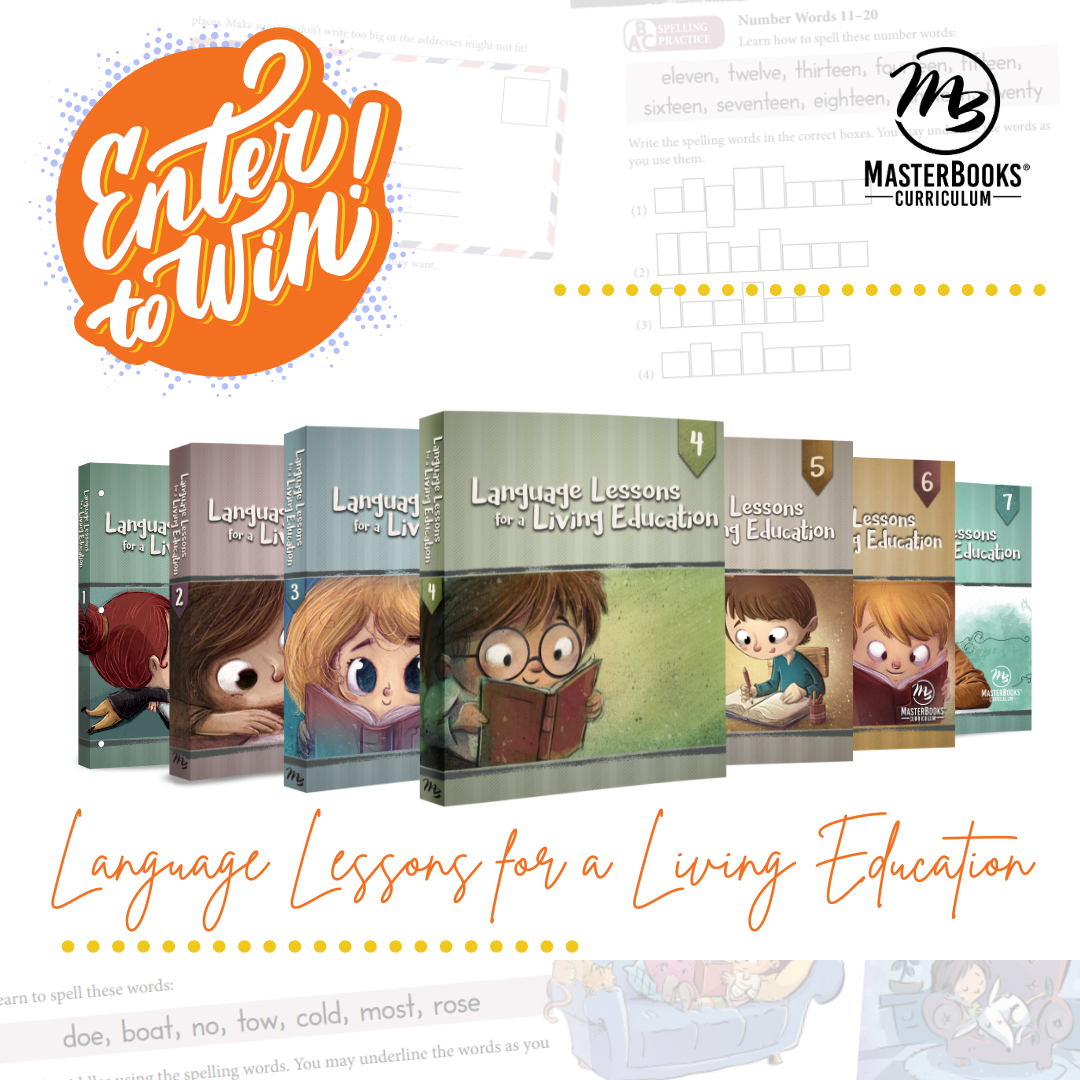 Master Books Giveaway Language Lessons for a Living Education